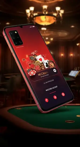Interface mobile réactive de Tropezia Palace Casino affichant des machines à sous et des tables de casino en direct sur un smartphone et une tablette.